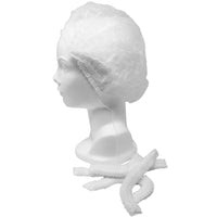 Escoffier Cofia Blanca Tipo Gusano / Paquete con 100 piezas 86691